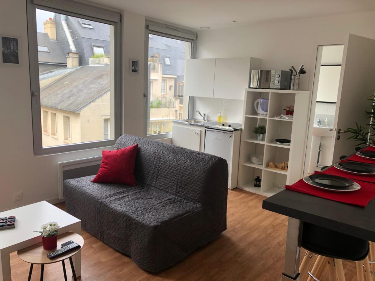 Hyper Centre - Wifi Fibre Gratuit - Jergweloh - Le Parisien Lägenhet Caen Exteriör bild